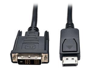 TRIPP LITE 6 ft. Displayport Male to DVI-D Male P581-006 TRIPP LITE 6 ft. Displayport Male to DVI-D Male P581-006