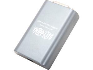 Tripp Lite USB 2.0 to DVI/VGA Dual/Multi-Monitor External Video Graphics Card Adapter, 128 MB SDRAM, 1080p @ 60hz (U244-001-R) Tripp Lite USB 2.0 to DVI/VGA Dual/Multi-Monitor External Video Graphics Card Adapter, 128 MB SDRAM, 1080p @ 60hz (U244-001-R)