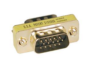 Tripp Lite P158-000 Compact Gold HD15 Gender Changer (HD15M/M) Tripp Lite P158-000 Compact Gold HD15 Gender Changer (HD15M/M)