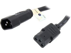 Tripp Lite Model P005-002 2 ft. Heavy-Duty 14AWG Power cord (IEC-320-C13 to IEC-320-C14) Tripp Lite Model P005-002 2 ft. Heavy-Duty 14AWG Power cord (IEC-320-C13 to IEC-320-C14)