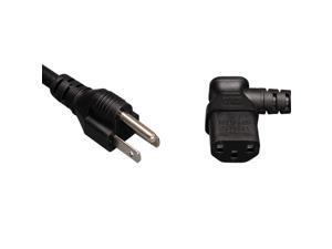 Tripp Lite Model P006-006-13RA 6 ft. 18AWG Power cord (NEMA 5-15P to IEC-320-C13 Right Angle) Tripp Lite Model P006-006-13RA 6 ft. 18AWG Power cord (NEMA 5-15P to IEC-320-C13 Right Angle)