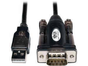 Tripp Lite Model U209-000-R 5 ft. USB to Serial Adapter (USB-A Male to DB9M) Male to Male Tripp Lite Model U209-000-R 5 ft. USB to Serial Adapter (USB-A Male to DB9M) Male to Male