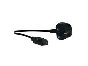 Tripp Lite Model P056-006 6 ft. Standard UK Computer Power Cord, 10A, IEC-320-C13 to BS-1363 UK Plug Tripp Lite Model P056-006 6 ft. Standard UK Computer Power Cord, 10A, IEC-320-C13 to BS-1363 UK Plug