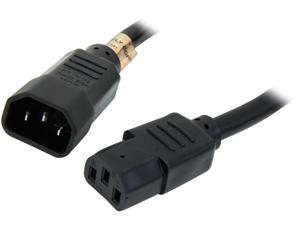 Tripp Lite Model P005-006 6 ft. Heavy-Duty 14AWG Power cord (IEC-320-C13 to IEC-320-C14) Tripp Lite Model P005-006 6 ft. Heavy-Duty 14AWG Power cord (IEC-320-C13 to IEC-320-C14)