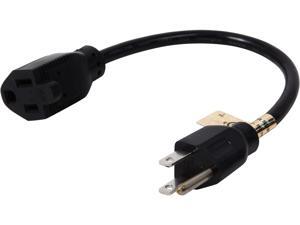 Tripp Lite Model P022-001 1 ft. Power Strip Liberator Extension Cable, NEMA 5-15R to 5-15P Tripp Lite Model P022-001 1 ft. Power Strip Liberator Extension Cable, NEMA 5-15R to 5-15P