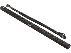 Tripp Lite PDUV15 Basic 0U 120V 15A 15 ft Single-Phase PDU NEMA 5-15R Outlets, NEMA 5-15P Input Plug Tripp Lite PDUV15 Basic 0U 120V 15A 15 ft Single-Phase PDU NEMA 5-15R Outlets, NEMA 5-15P Input Plug