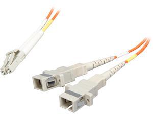 Tripp Lite N458-001-62 1 ft. 0.3M (1-ft.) Duplex MMF 62.5/125 Adapter (LC-Male/SC-Female) M-F Tripp Lite N458-001-62 1 ft. 0.3M (1-ft.) Duplex MMF 62.5/125 Adapter (LC-Male/SC-Female) M-F