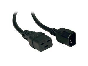 Tripp Lite Model P047-006 6 ft. IEC-320-C19 to IEC-320-C14 14AWG Heavy Duty Power Cable Tripp Lite Model P047-006 6 ft. IEC-320-C19 to IEC-320-C14 14AWG Heavy Duty Power Cable