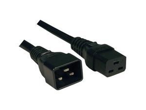 Tripp Lite Model P036-002 2 ft. Heavy-Duty 12AWG Power Cable, IEC-320-C19 to IEC-320-C20 Tripp Lite Model P036-002 2 ft. Heavy-Duty 12AWG Power Cable, IEC-320-C19 to IEC-320-C20