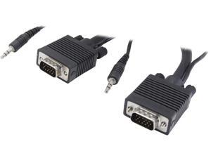 Tripp Lite P504-050 50 ft. SVGA/VGA Monitor + Audio Cable with Coax(HD15 M/M, 3.5mm M/M) Tripp Lite P504-050 50 ft. SVGA/VGA Monitor + Audio Cable with Coax(HD15 M/M, 3.5mm M/M)