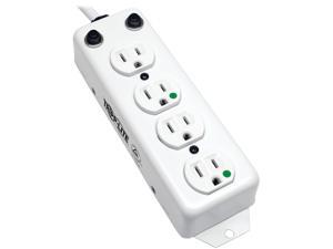 Tripp Lite Medical-Grade Power Strip with 4 15A Hospital-Grade Outlets, 15 ft. Cord, For Patient-Care Vicinity – UL 1363A (PS-415-HG-OEM) Tripp Lite Medical-Grade Power Strip with 4 15A Hospital-Grade Outlets, 15 ft. Cord, For Patient-Care Vicinity – UL 1363A (PS-415-HG-OEM)