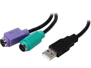 Tripp Lite Model U-219-000-R USB to PS/2 Adapter Tripp Lite Model U-219-000-R USB to PS/2 Adapter