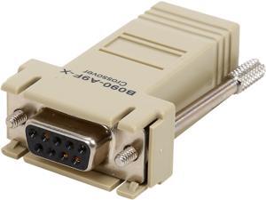 Tripp Lite B090-A9F-X Crossover Adapter RJ-45 DB9 (F) for Console Servers Tripp Lite B090-A9F-X Crossover Adapter RJ-45 DB9 (F) for Console Servers