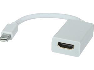 Unirise MDPHDMI-06I-ADPT 6.50" White Connector on First End: Mini DisplayPort Male Digital Audio/Video
Connector on Second End: HDMI Female Digital Audio/Video HDMI to DP Cable M-F Unirise MDPHDMI-06I-ADPT 6.50" White Connector on First End: Mini DisplayPort Male Digital Audio/Video
Connector on Second End: HDMI Female Digital Audio/Video HDMI to DP Cable M-F