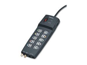 Fellowes 99115 10' 10 Outlets 3300 Joules Power Guard Surge Protector Fellowes 99115 10' 10 Outlets 3300 Joules Power Guard Surge Protector