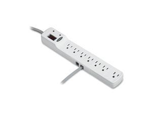 Fellowes 99014 6' 7 Outlets 1000 Joules Surge Protector with Phone Protection Fellowes 99014 6' 7 Outlets 1000 Joules Surge Protector with Phone Protection