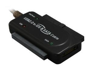 SABRENT USB-DSC5 2.5"/3.5"/5.25" SATA/IDE to USB 2.0 Converter Adapter With Power Supply & LED Activity Lights SABRENT USB-DSC5 2.5"/3.5"/5.25" SATA/IDE to USB 2.0 Converter Adapter With Power Supply & LED Activity Lights