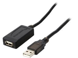 SABRENT CB-USBXT 32 ft. Transparent USB 2.0 Active Extension Cable Type A Male to Type A Female SABRENT CB-USBXT 32 ft. Transparent USB 2.0 Active Extension Cable Type A Male to Type A Female