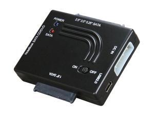 SABRENT USB-STP3 USB 2.0 to SATA 1.8"/2.5"/3.5"/5.25"/SSD Hard Drive & CD/DVD-RW Adapter SABRENT USB-STP3 USB 2.0 to SATA 1.8"/2.5"/3.5"/5.25"/SSD Hard Drive & CD/DVD-RW Adapter