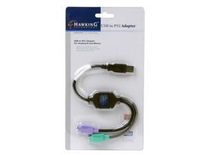 HAWKING Model HU2PS2 USB to PS2 Adapter HAWKING Model HU2PS2 USB to PS2 Adapter