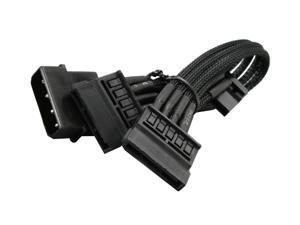 NZXT CB-43SATA 7.87" 4-Pin Molex to 3 SATA Cable NZXT CB-43SATA 7.87" 4-Pin Molex to 3 SATA Cable