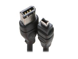 SYBA SY-CAB30003 6 ft. 6pin to 4pin Firewire cable SYBA SY-CAB30003 6 ft. 6pin to 4pin Firewire cable
