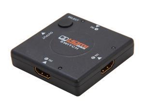 SYBA SY-SWI31028 3 x 1 Compact High Performance HDMI Switch Supports 1080p Display and Dolby Audio SYBA SY-SWI31028 3 x 1 Compact High Performance HDMI Switch Supports 1080p Display and Dolby Audio