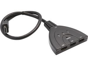 SYBA SY-SWI31062 HDMI 3-In 1-Out Video Switch SYBA SY-SWI31062 HDMI 3-In 1-Out Video Switch
