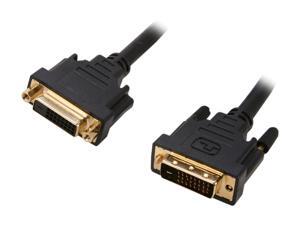 Link Depot DVI-10-DD-MF Black 10 ft. DVI-D male to DVI-D female Cable, Black Link Depot DVI-10-DD-MF Black 10 ft. DVI-D male to DVI-D female Cable, Black