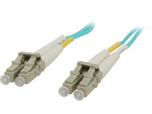SIIG CB-FE0M11-S1 16.4 ft. (5m) 10 Gb Aqua Multimode 50/125 Duplex Fiber Patch Cable LC/LC SIIG CB-FE0M11-S1 16.4 ft. (5m) 10 Gb Aqua Multimode 50/125 Duplex Fiber Patch Cable LC/LC