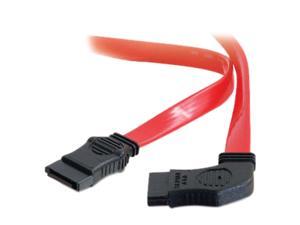 C2G 10185 18" 7-pin 180° to 90° 1-Device Side Serial ATA Cable M-M C2G 10185 18" 7-pin 180° to 90° 1-Device Side Serial ATA Cable M-M
