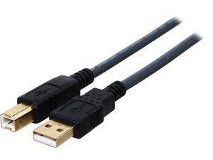 C2G 29144 16.40 ft. (5m) Black Ultima USB 2.0 A/B Cable C2G 29144 16.40 ft. (5m) Black Ultima USB 2.0 A/B Cable