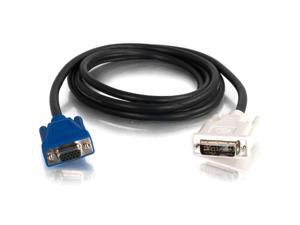 C2G 2m DVI Male to HD15 VGA Female Video Extension Cable (6.5ft) Model 27590 C2G 2m DVI Male to HD15 VGA Female Video Extension Cable (6.5ft) Model 27590