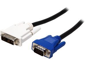 C2G 2m DVI Male to HD15 VGA Male Video Cable (6.5ft) Model 26954 C2G 2m DVI Male to HD15 VGA Male Video Cable (6.5ft) Model 26954