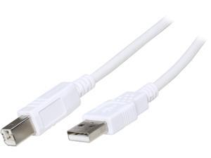 C2G 13400 3m White USB 2.0 A/B Cable C2G 13400 3m White USB 2.0 A/B Cable