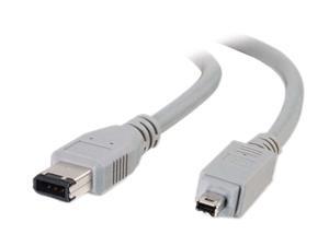 C2G 27291 3.28 ft. IEEE-1394a FireWire 6-pin to 4-pin Cable M-M C2G 27291 3.28 ft. IEEE-1394a FireWire 6-pin to 4-pin Cable M-M