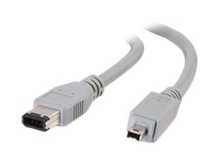 C2G 2m IEEE-1394a FireWire 6-pin to 4-pin Cable Model 19569 C2G 2m IEEE-1394a FireWire 6-pin to 4-pin Cable Model 19569