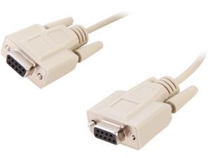 C2G Model 03044 15 ft. DB9 F/F Null Modem Cable - Beige F-F C2G Model 03044 15 ft. DB9 F/F Null Modem Cable - Beige F-F