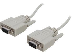 C2G 10480 1ft DB9 F/F Null Modem Cable - Beige C2G 10480 1ft DB9 F/F Null Modem Cable - Beige