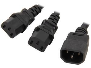 C2G / Cables To Go 29818 6 ft. 1 to 2 Power Splitter (C14 to 2 C13) C2G / Cables To Go 29818 6 ft. 1 to 2 Power Splitter (C14 to 2 C13)