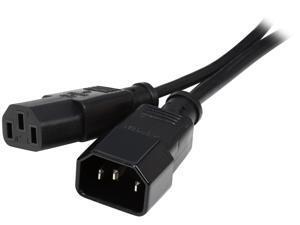 C2G 2ft 18 AWG Computer Power Extension Cord (IEC320C14 to IEC320C13) Model 03142 C2G 2ft 18 AWG Computer Power Extension Cord (IEC320C14 to IEC320C13) Model 03142