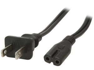 C2G / Cables To Go 27398 6 ft. Non-polarized Power Cord C2G / Cables To Go 27398 6 ft. Non-polarized Power Cord