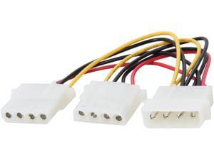 C2G 03166 6" One 5-1/4in to Two 5-1/4in Internal Power Y-Cable C2G 03166 6" One 5-1/4in to Two 5-1/4in Internal Power Y-Cable