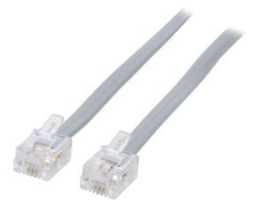 C2G Model 02970 7 ft. RJ11 Modular Telephone Cable M-M C2G Model 02970 7 ft. RJ11 Modular Telephone Cable M-M