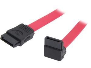 C2G 10181 18" 7-pin 180° to 90° 1-Device Serial ATA Cable M-M C2G 10181 18" 7-pin 180° to 90° 1-Device Serial ATA Cable M-M
