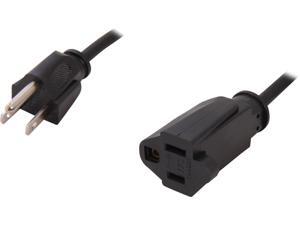 C2G Model 03117 15 ft. 18 AWG Outlet Saver Power Extension Cord (NEMA 5-15P to NEMA 5-15R) F-M C2G Model 03117 15 ft. 18 AWG Outlet Saver Power Extension Cord (NEMA 5-15P to NEMA 5-15R) F-M