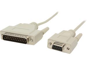 Cables To Go Model 03020 10 ft. 10 ft. Null Modem Cable Cables To Go Model 03020 10 ft. 10 ft. Null Modem Cable