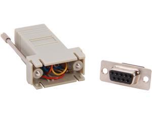 C2G 02941 RJ45 to DB9 Female Modular Adapter - Gray C2G 02941 RJ45 to DB9 Female Modular Adapter - Gray