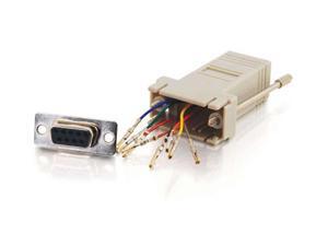 C2G 02941 RJ45 to DB9 Female Modular Adapter C2G 02941 RJ45 to DB9 Female Modular Adapter