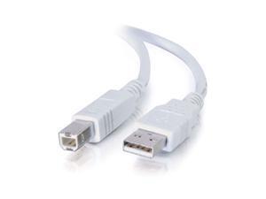C2G 13401 5m USB 2.0 A/B Cable - White C2G 13401 5m USB 2.0 A/B Cable - White